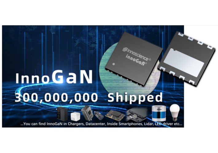 foto Innoscience shipments of InnoGaN chips exceed 300 million pieces.